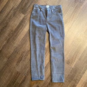 SOLD - J. Crew straight leg corduroy pants